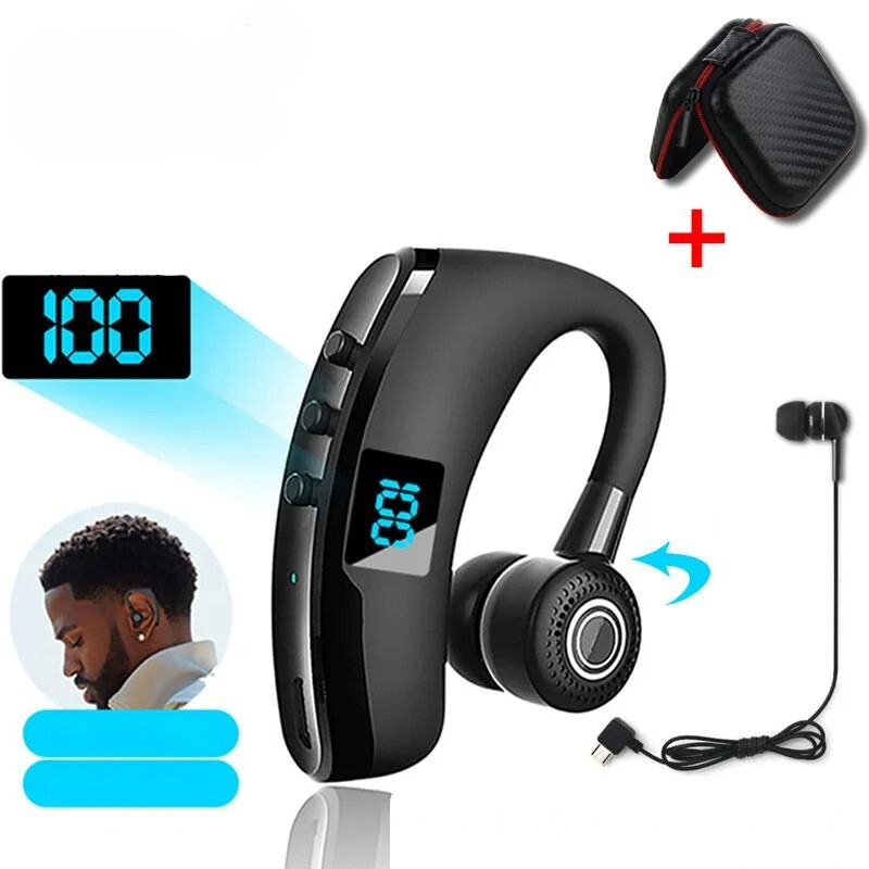 Fone Bluetooth V9S/V8S com Microfone para Chamadas e Direção