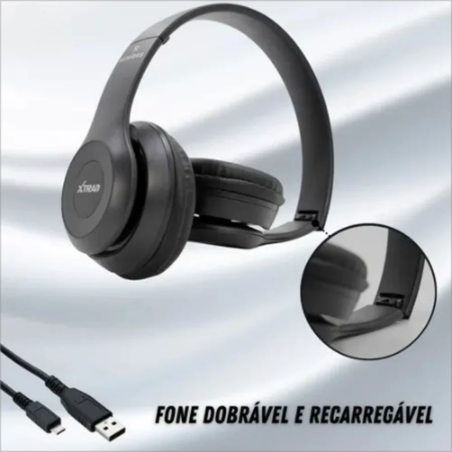 Fone de Ouvido Bluetooth com Microfone