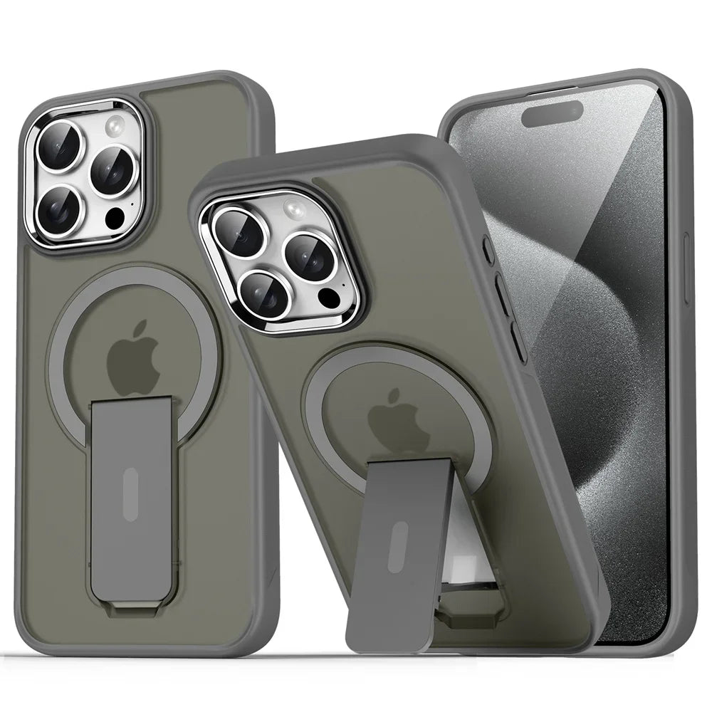 Capa Magnética Premium com Suporte Dobrável