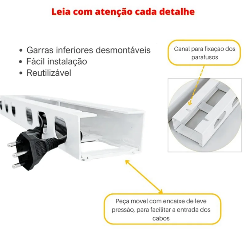 Organizador de Cabos Multifuncional