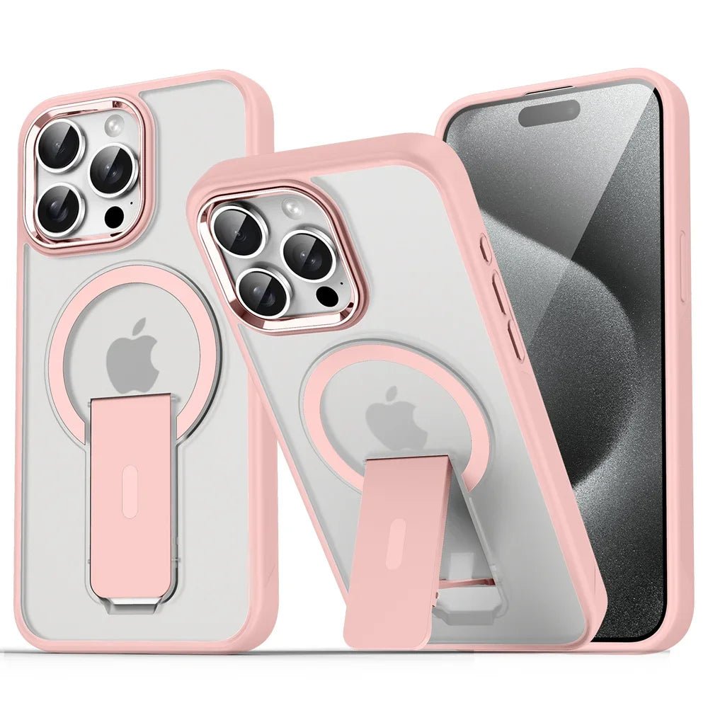 Capa Magnética Premium com Suporte Dobrável