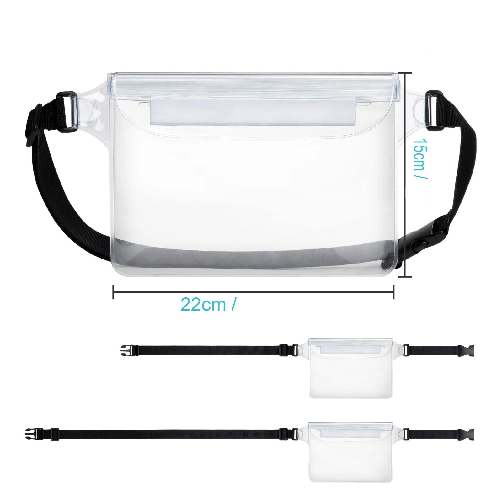 Bolsa Impermeável para Celular com Cinto Ajustável